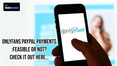 PayPal + Onlyfans : r/paypal